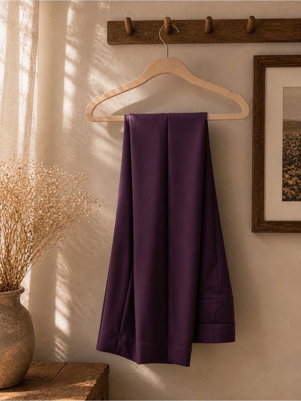 Express Deep Purple Skinny Pants